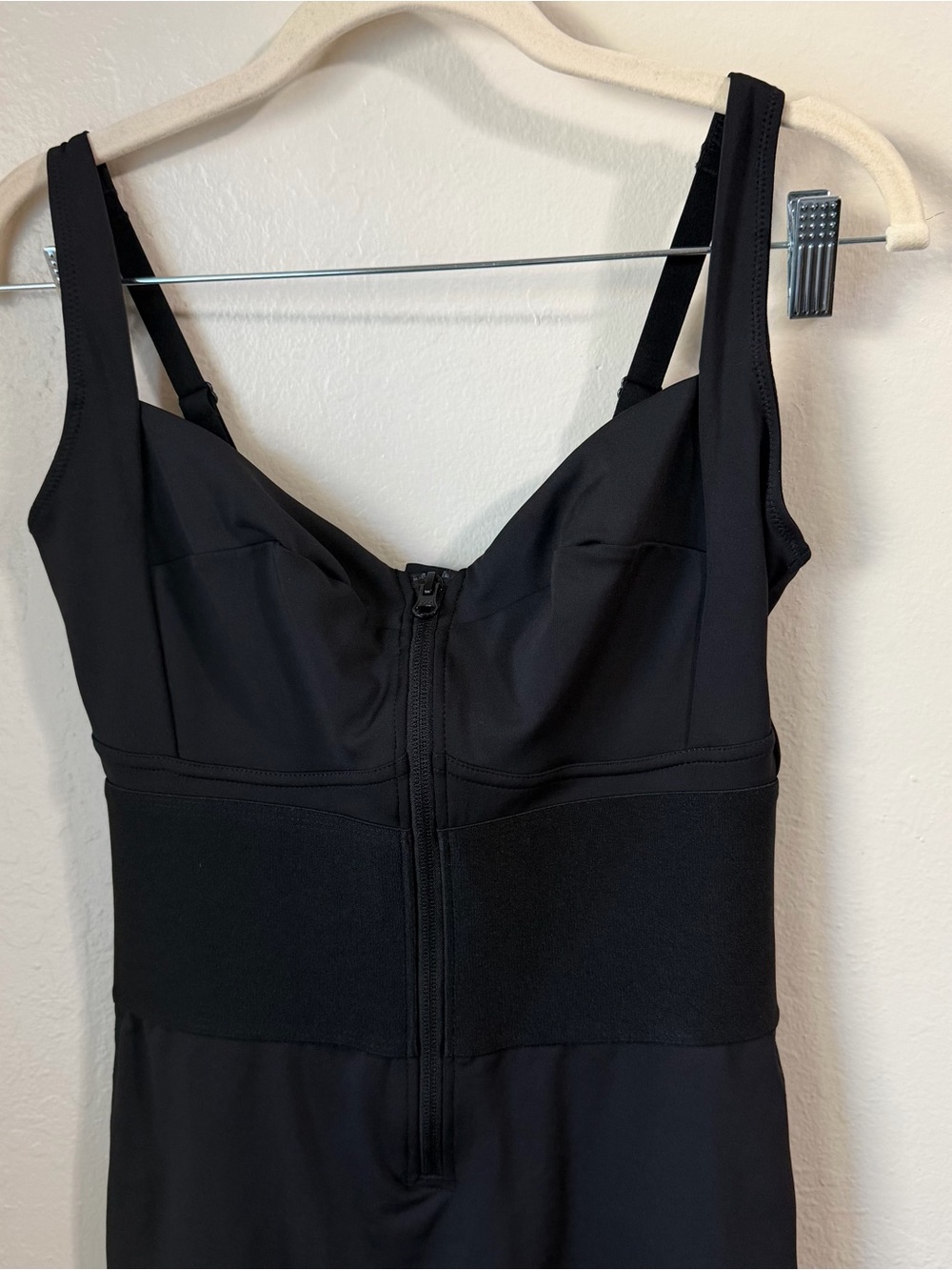 SHAPELLX Black Shapewear Jumpsuit Bodysuit Size M NWT Compression body-shaping - Picture 6 of 16